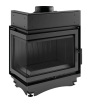 KRATKI MAJA gietijzeren houtkachel, linkerzijde, 8 kW, Ø 200