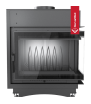 Lareira a lenha em ferro fundido KRATKI MAJA DECO, lado direito, 8 kW, Ø 200