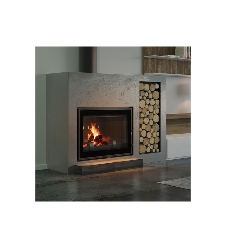 Caminetto a legna in ghisa KRATKI FRANEK 12 kW Ø 200