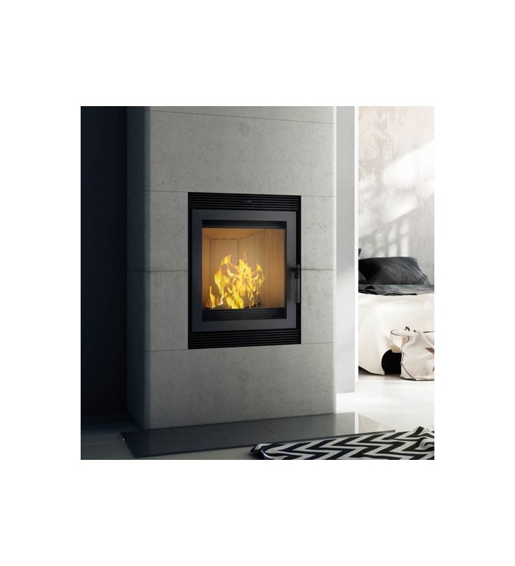 Chimenea de leña de acero KRATKI BLANKA 8 kW Ø 160