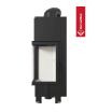 Chimenea de leña de acero KRATKI MBN izquierda 10 kW Ø 200