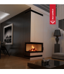 Chimenea de agua de leña KRATKI MBO izquierda 15 kW Ø 200