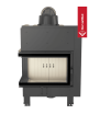 Chimenea de leña de acero KRATKI MBM izquierda 10 kW Ø 200