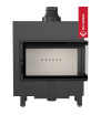 Cheminée à bois en acier KRATKI LUCY SLIM, côté droit, 10 kW, Ø 160