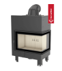 KRATKI MBM stalen houtkachel, rechterkant, 10 kW, Ø 200