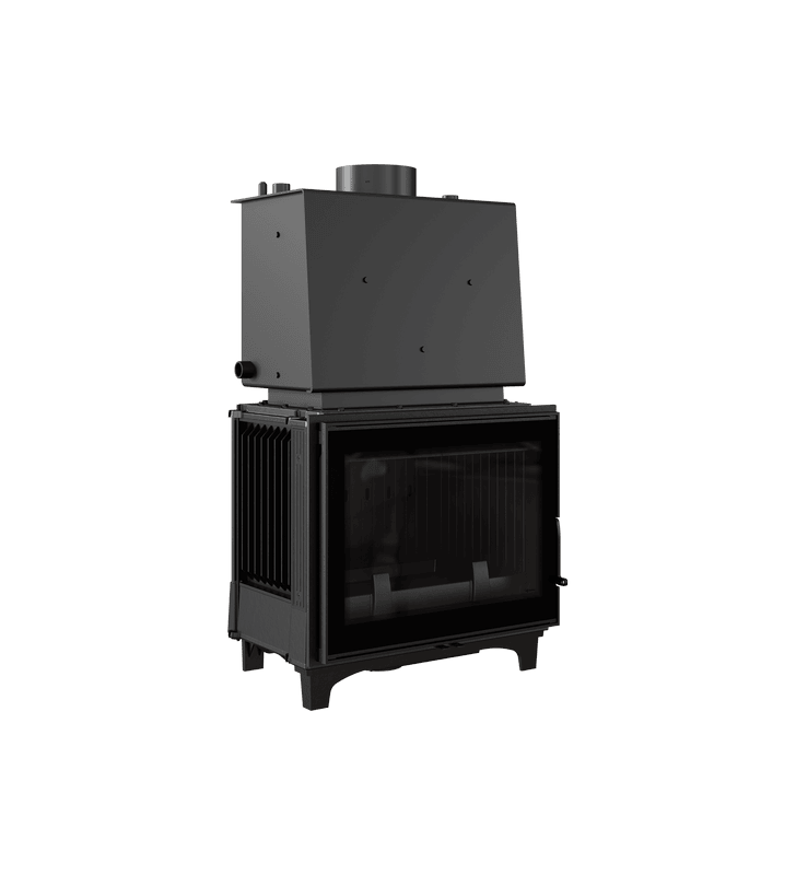 KRATKI FRANEK 12 kW Ø 200 lareira a água a lenha