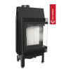 Chimenea de leña de acero KRATKI BLANKA derecha 8 kW Ø 160