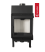 Chimenea de leña de acero KRATKI BLANKA derecha 8 kW Ø 160