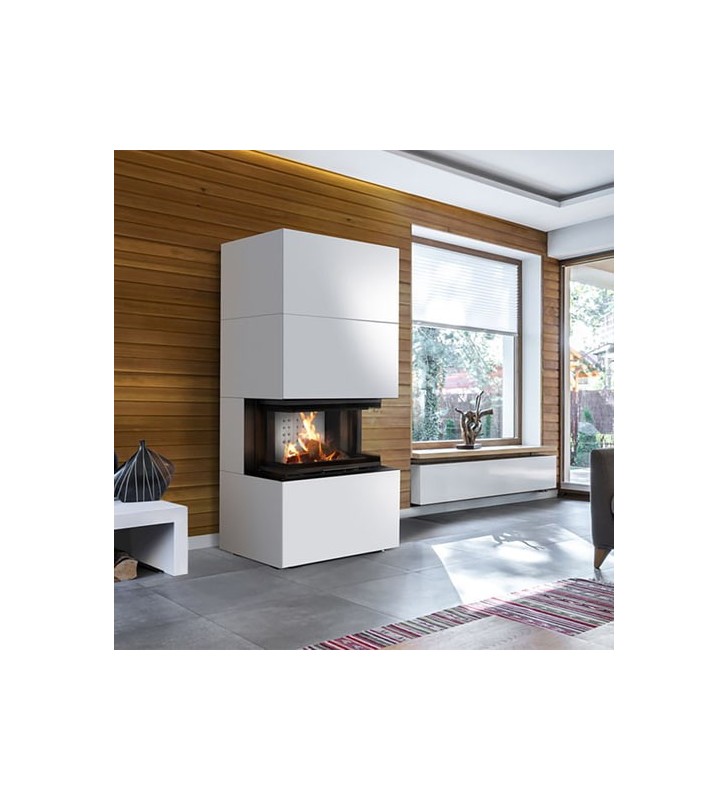 Chimenea Modulares KRATKI NBC/EASY BOX 7 kW Ø 160 Bianco