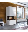 Chimenea Modulares KRATKI NBC/EASY BOX 7 kW Ø 160 Bianco