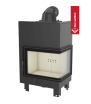 Cheminée à bois en acier KRATKI MBZ, côté droit, 13 kW, Ø 200