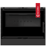 Poêle à bois KRATKI KARI 70 Ø 150 8 kW thermotec en acier noir