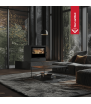 KRATKI KARI 70 Ø 150 8 kW Ξυλόσομπα Steel
