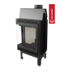 Chimenea de leña de acero KRATKI BLANKA izquierda 8 kW Ø 160