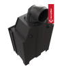 Chimenea de leña de acero KRATKI MBM 10 kW Ø 200