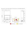Plano de medidas Edilkamin Blokk 90