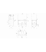 KRATKI NADIA stalen houtkachel, linkerzijde, 14 kW, Ø 200, hefdeur