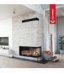 Chimenea de leña KRATKI NBC 500/500 8 kW Ø 200 puerta elevable