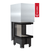 Chimenea de leña KRATKI NBC 500/500 8 kW Ø 200 puerta elevable