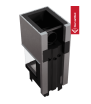 Chimenea de leña KRATKI NBC 500/500 8 kW Ø 200 puerta elevable