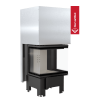Chimenea de leña KRATKI NBC 600/400 9 kW Ø 200 puerta elevable