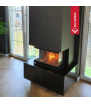 Chimenea de leña KRATKI NBC 680/280 7 kW Ø 160 puerta elevable