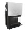 Cheminée à bois en fonte KRATKI MAJA droite 8 kW Ø 200 porte relevable
