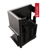 Chimenea de leña de hierro fundido KRATKI OLIWIA derecha 16 kW Ø 200 puerta elevable