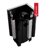 Cheminée à bois en acier KRATKI VNL 610/430 9 kW Ø 200 avec porte relevable