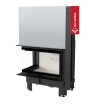 KRATKI MBM stalen houtkachel, linkerzijde, 10 kW, Ø 200, hefdeur