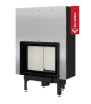 Chimenea de leña de acero KRATKI NADIA 10 kW Ø 200 puerta elevable