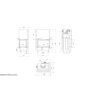 Chimenea de leña de acero KRATKI MBM derecha 10 kW Ø 200 puerta elevable vidrio doblado
