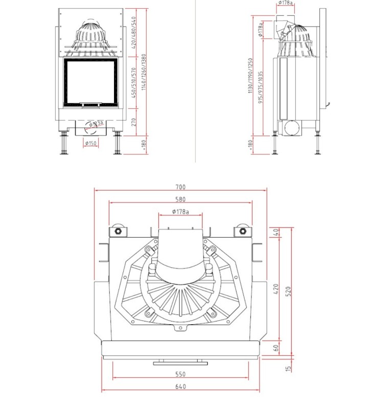 Plano de medidas Schmid Lina 55 Crystal
