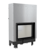 Chimenea de agua de leña KRATKI MBA 17 kW Ø 200 puerta elevable