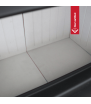 Chimenea de leña de acero KRATKI MBZ derecha 13 kW Ø 200 puerta elevable