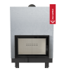 Chimenea de leña de acero KRATKI MBO 15 kW Ø 200 puerta elevable