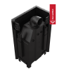 Chimenea KRATKI MBA izquierda 17 kW Ø 200 puerta elevable vidrio doblado