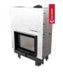 Chimenea de leña de acero KRATKI MBM 10 kW Ø 200 puerta elevable