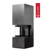 Chimenea modular KRATKI NBC 500/500 Alta 8 kW Ø 200 puerta elevable Sinter de cuarzo FOKOS GRAFITE thermotec negro