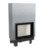 Chimenea de leña de acero KRATKI MBZ 13 kW Ø 200 puerta elevable