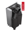 Chimenea de leña de acero KRATKI MBZ 13 kW Ø 200 puerta elevable