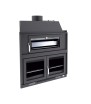 Barbacoa con Horno Inox y Puerta de Acero BH-100-HP FM