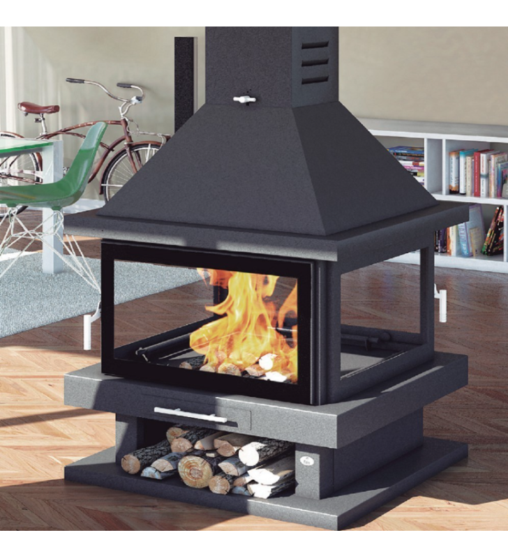 C-204 K Chimenea Metálica FM