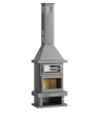 C-300 H Chimenea Metálica con horno FM