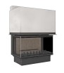 800 Panorama Atraflam Wood Burning Fireplace