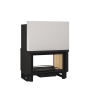 800 Panorama Atraflam Wood Burning Fireplace