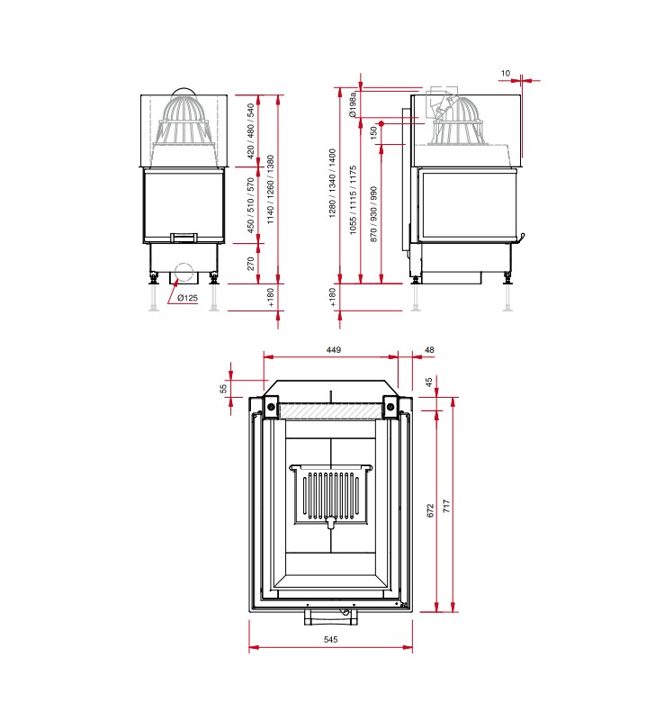 Plano de medidas Schmid Ekko-U 5567