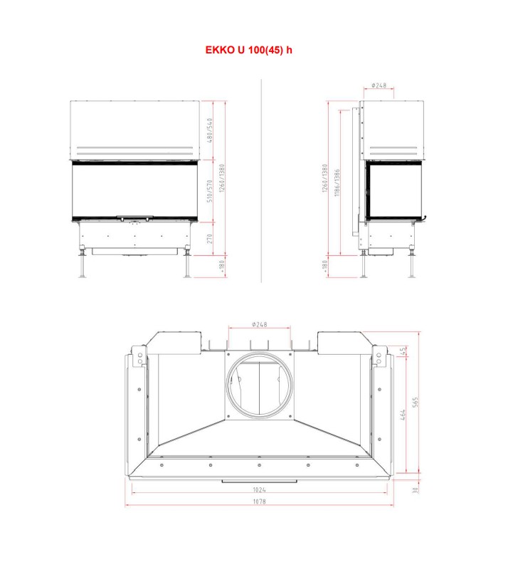 Plano de medidas Schmid Ekko-U 10045