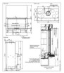 Plano de medidas Jotul Atraflam 16/9 800 Plus
