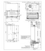 Plano de medidas Jotul Atraflam 16/9 800 VL Esquina